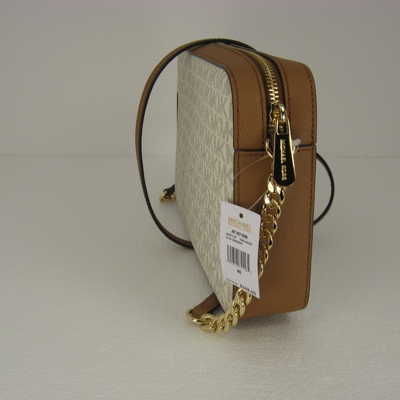 Michael Kors Jet Set Large EW Crossbody NWT 5565 - Picture 6 of 14